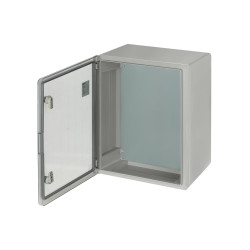Бокс пластиковый ЩМП-0-10, прозр. крышка, ABS, IP65, от -45 до +75 °С, навесной, (500x350x220) TDM