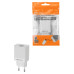 Сетевое зарядное устройство, СЗУ 7, Quick Charge 3.0, 3 А, 2 USB, белый, TDM