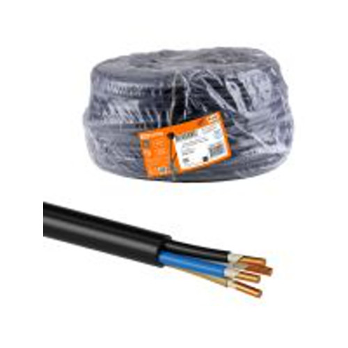 Кабель ВВГнг(А)-FRLS 4х2,5 ок(N)-0,66 ГОСТ (100м) TDM