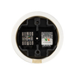 Розетка телефонная RJ11 + компьютерная RJ45 сл. кость «Болонь» TDM