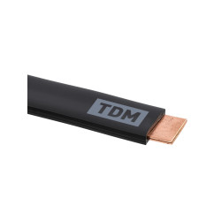 Шина медная гибкая изолированная ШМГ 2х(15,5х0,8), 2м, TDM