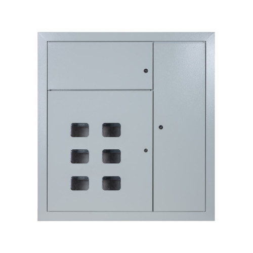Корпус щита этажного 6 кв. (1010х950х160) размер ниши (920х860х140) TDM