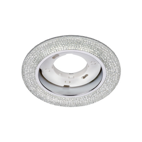 Светильник встраиваемый СВ 03-11 GX53 230В LED подсветка 5 Вт зеркальный/хром TDM