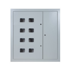 Корпус щита этажного 8 кв. модификация3 Народный (1010х950х160), ниша 920х860х140