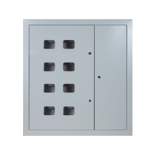Корпус щита этажного 8 кв. модификация3 Народный (1010х950х160), ниша 920х860х140
