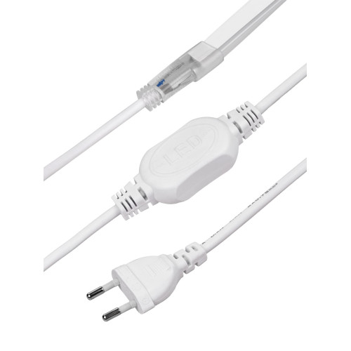 Гибкий неон SMD2835-120 LED/м-220 В-6,5 Вт/м-IP67-синий (25м) TDM