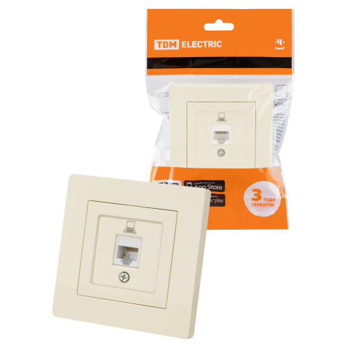 Розетка компьютерная RJ45 сл. кость 