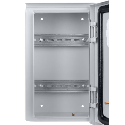 Корпус металлический ЩУ-МП (295х190х110) с окном IP54 Народный эконом