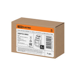 Блок питания HDR30-12, 220 В, 12 В, 30 Вт (на DIN-рейку) TDM