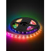 Комплект светодиодной ленты SMD5050-30 LED/м-12 В-7,2 Вт/м-IP65-RGB (3 м), 18 Вт, IR-контроллер TDM