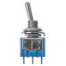 Переключатель-тумблер MTS-203-A2 Micro 2P 250В AC/DC 3А (6c) ON-OFF-ON с фиксацией TDM