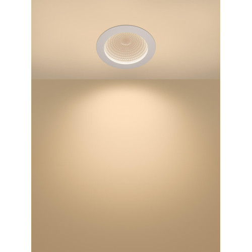 Светильник встраиваемый LED Деко 05, 10 Вт, 3000K, кругл, D170 мм, белый, IP44, TDM