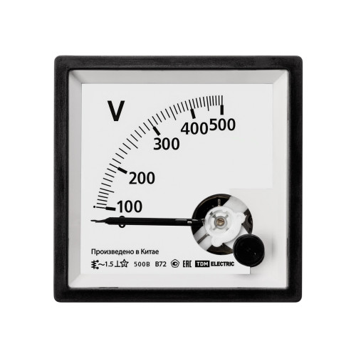 Вольтметр В72П 500В-1,5 TDM