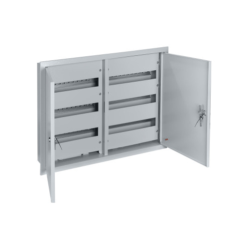 Корпус металлический ЩРВ-90 (550х730х120) 2-х дверный TDM