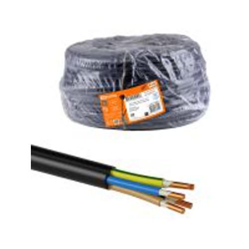 Кабель ВВГнг(А)-FRLSLTx 5х2,5 ок(N, PE)-0,66 ГОСТ (100м) TDM