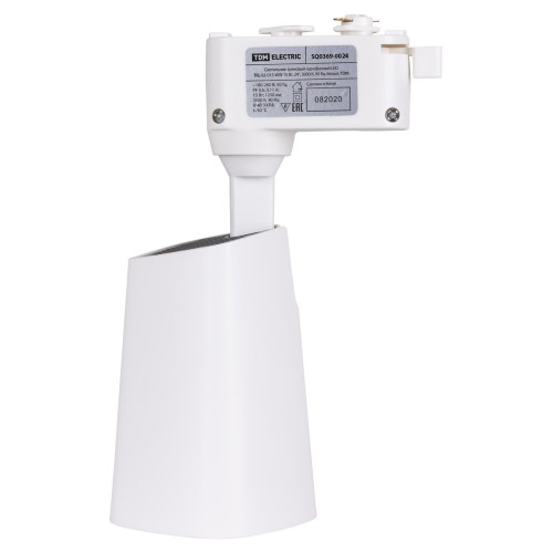 Светильник трековый однофазный LED TRL-02-025-NW 25 Вт, 24°, 4000 К, 90 Ra, белый, TDM