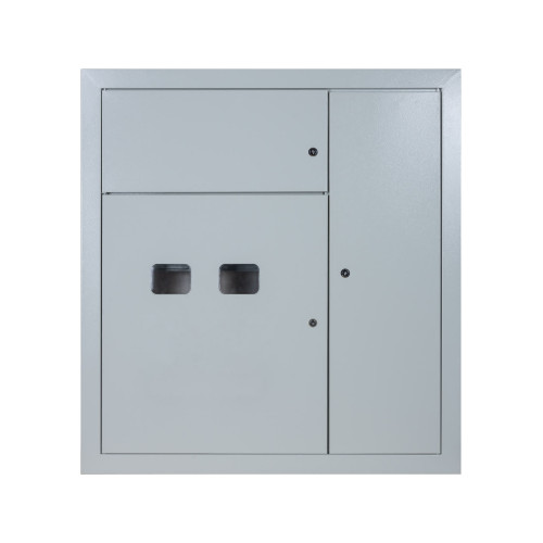 Корпус щита этажного 2 кв. (1010х950х160) размер ниши (920х860х140) TDM