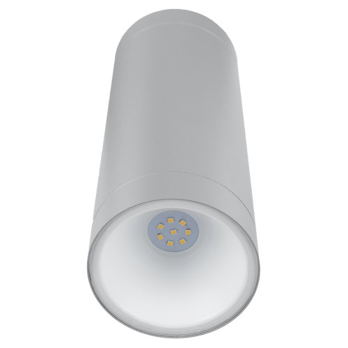 Светильник настенный LED, Тубо, 2х6 Вт, 4000 К, H252 мм, алюм./сер., вверх/вниз, IP65, TDM