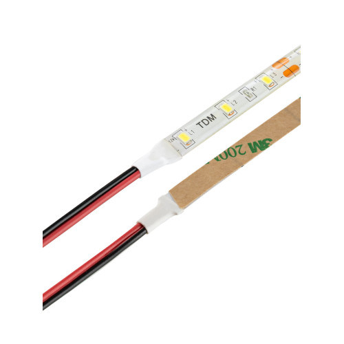 Лента светодиодная SMD2835-60 LED/м-IP65-12 В-4,8 Вт/м-4000 К (5 м) блистер TDM