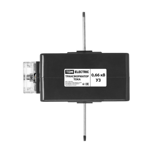 Трансформатор тока измерительный с шиной ТТН-Ш 250/5- 5VA/0,5S-Р TDM