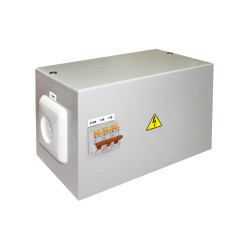 Ящик с трансформатором понижающим ЯТП-0,25 220/12-3 авт. IP31 TDM