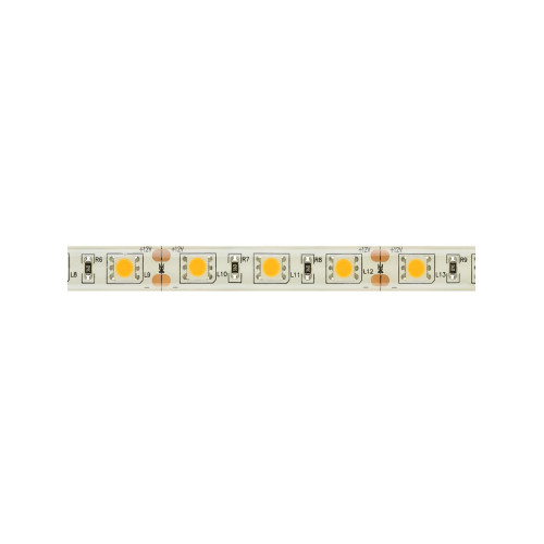 Лента светодиодная SMD5050-60 LED/м-IP65-12 В-14,4 Вт/м-3000 К (5 м) блистер TDM