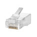 Разъем RJ-45 UTP для кабеля кат. 5Е, 8P8C (100шт) TDM