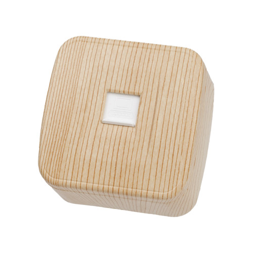 Розетка компьютерная (RJ-45) открытой установки IP20, сосна 