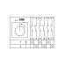 Кулачковый переключатель КПУ11-10/206 (1-2 3р (возврат)) TDM