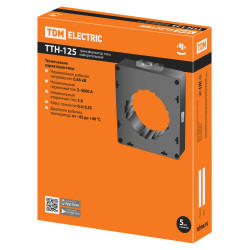 Трансформатор тока измерительный ТТН 125/2000/5-15VA/0,5S-Р TDM