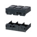 Заглушка клеммная короткая 3Р ЗКК-2 IP20 для ВА89-37/39 TDM (комплект 2 шт.)