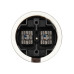 Розетка двойная компьютерная RJ45 коричневая «Болонь» TDM