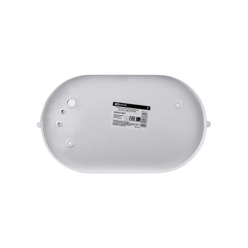 Светильник НПБ1207 белый/овал ресничка 100Вт IP54 TDM