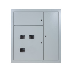 Корпус щита этажного 3 кв. (1010х950х160) размер ниши (920х860х140) TDM