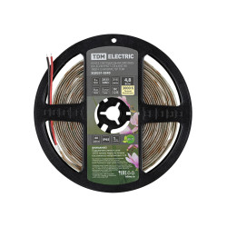 Лента светодиодная SMD2835-60 LED/м-IP65-12 В-4,8 Вт/м-3000 К (5 м) блистер TDM