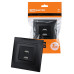 Розетка 2USB порт 2,1А 5В графит 