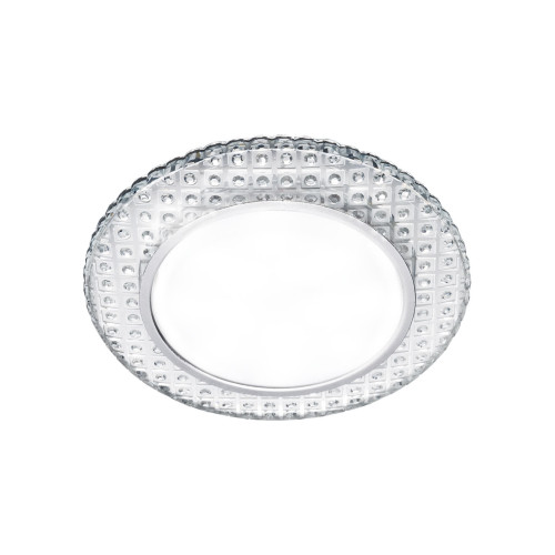Светильник встраиваемый СВ 03-17 GX53 230В LED подсветка 5 Вт зеркальный/хром TDM