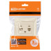 Розетка компьютерная двойная RJ45 сл. кость  