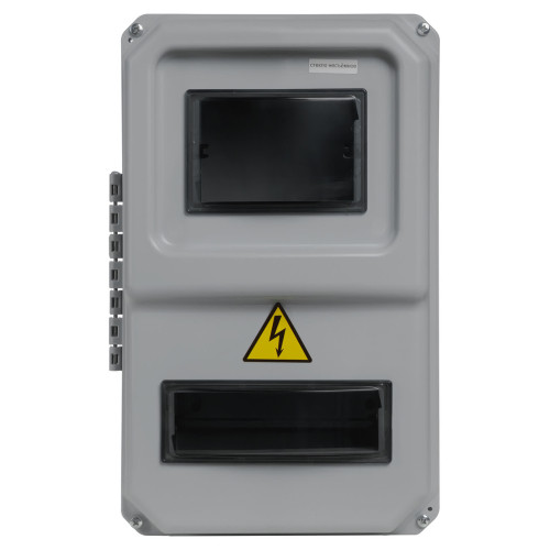 ЩУРН-П-1ф-8 (383х234х119) пластик IP54 TDM