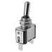Выключатель-тумблер ASW-07D 1P 12В AC/DC 25А (3c) ON-OFF с фиксацией с синей LED подсветкой TDM