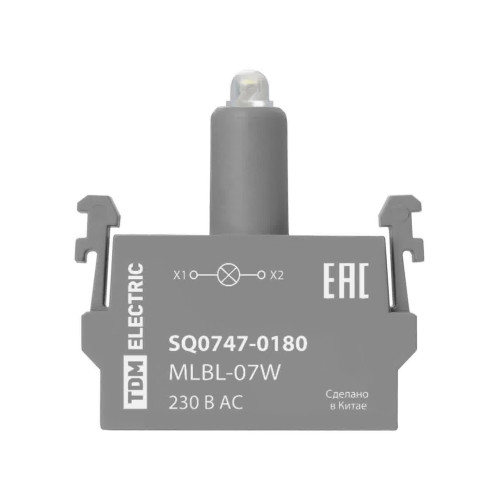 Светодиодный блок MLBL-07W 230 В AC белый TDM