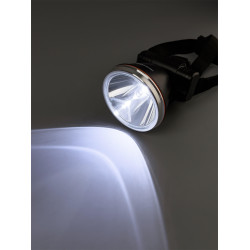 Фонарь «Налобный 14» аккум., 10 Вт LED, Li-Ion 3,7 В 4,8 А*ч, 550 лм, 230 В, TDM