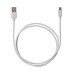 Дата-кабель, ДК 4, USB - micro USB, 1 м, белый, TDM