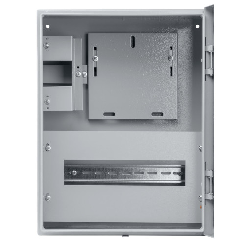 Корпус металлический ЩУ-1ф/1-0-12 IP66 (ЩУРН-1/12 IP66) (395х310х165) TDM