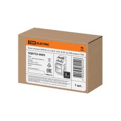 Блок питания HDR30-24, 220 В, 24 В, 30 Вт (на DIN-рейку) TDM