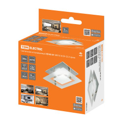 Светильник встраиваемый СВ 05-01 MR16 50Вт G5.3 хром TDM