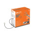Кабель витая пара U/UTP Cat 6 4х2х23AWG (305м)  solid, ПВХ, серый TDM
