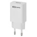 Сетевое зарядное устройство, СЗУ 5, Quick Charge 3.0, 3 А, 1 USB, белый, TDM
