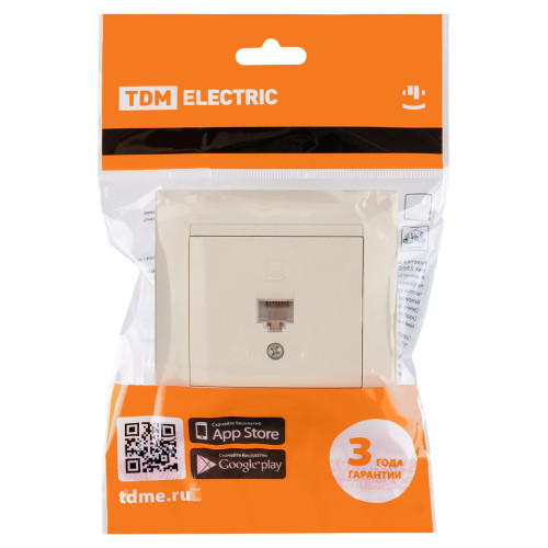 Розетка компьютерная RJ45  сл. кость 