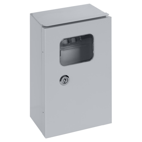 Корпус металлический ЩУ-МП (295х190х110) с окном IP54 Народный эконом